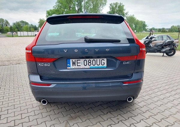 Volvo XC 60 cena 135900 przebieg: 89000, rok produkcji 2018 z Siedlce małe 781